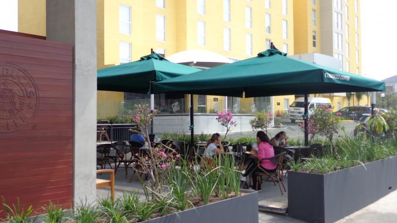 Sombrilla Cancun 4x4m