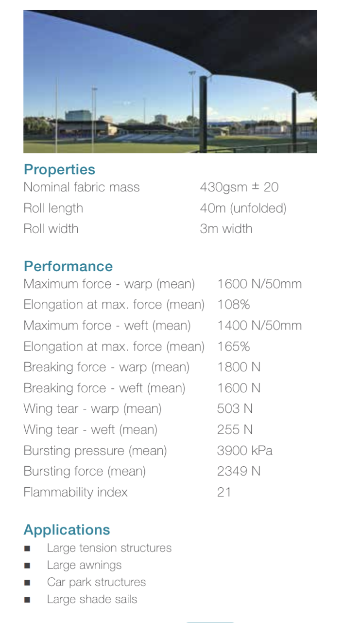 Ficha Tecnica Malla Sombra Heavy 430
