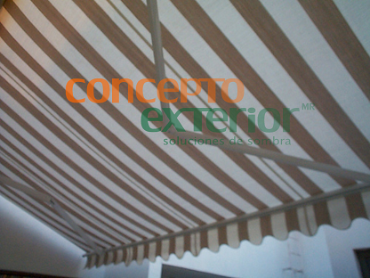 Toldo enrollable brazo invisible mod. Solarian