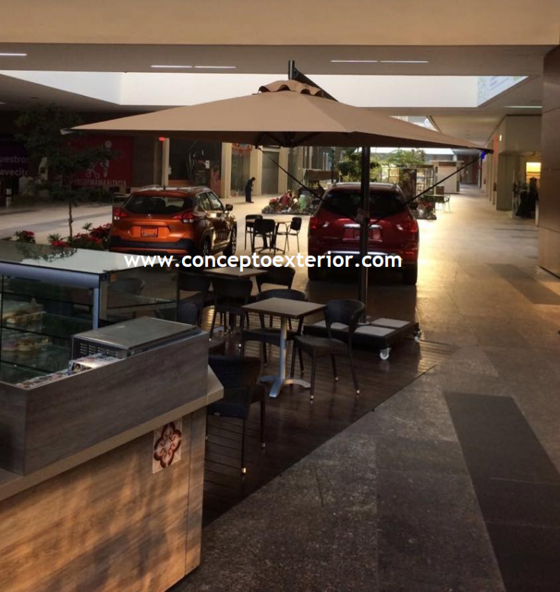 Sombrilla Cancun El Globo Signed