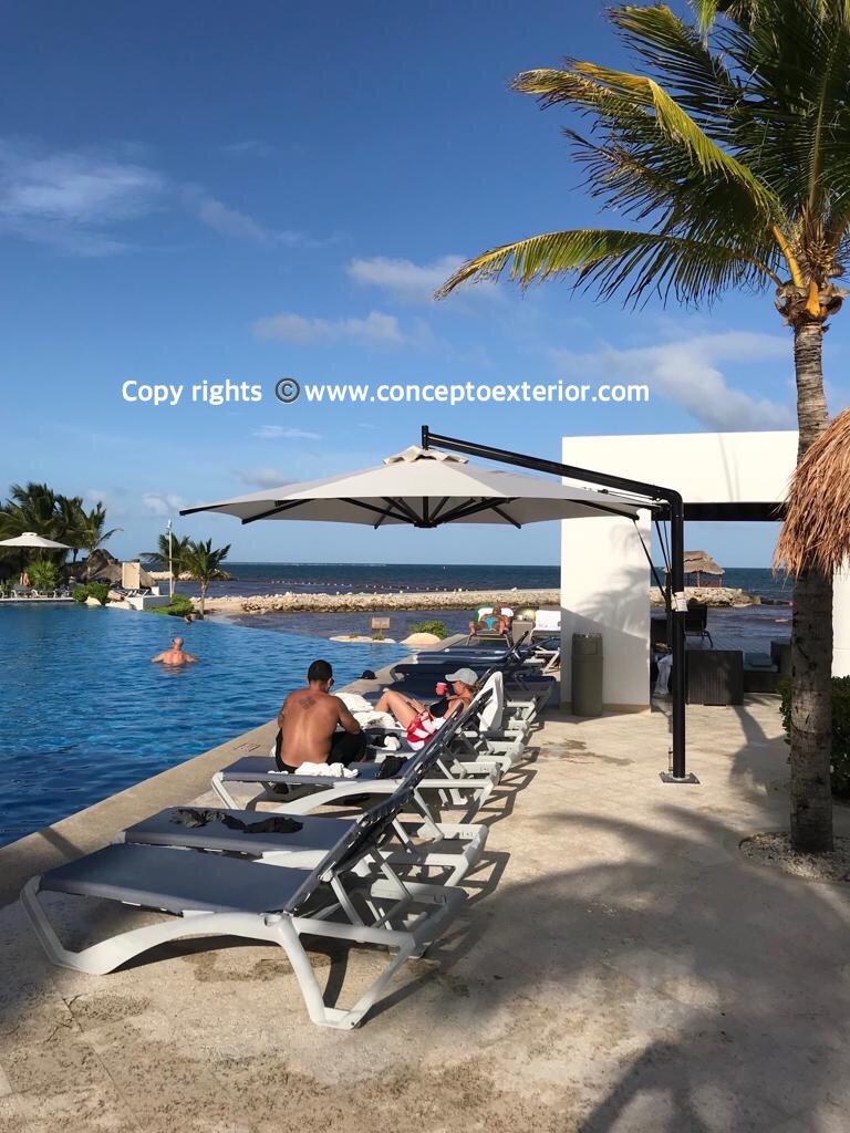 Sombrilla Cancun 4m octagonal