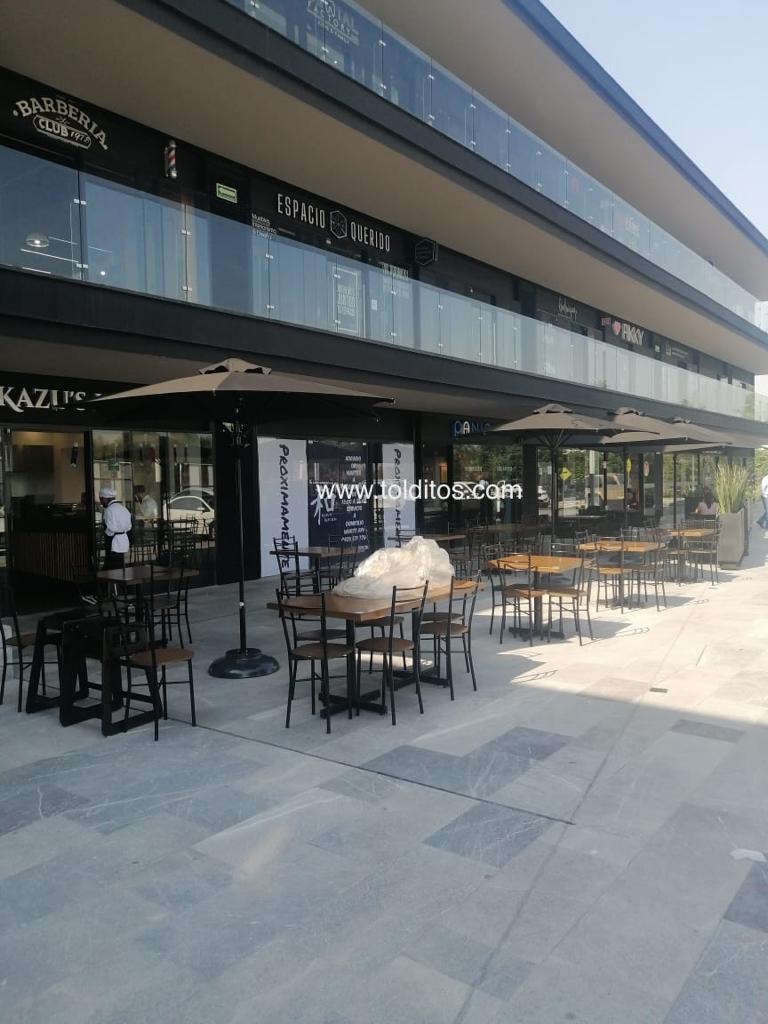 Sombrilla Mayan 2.9m hex