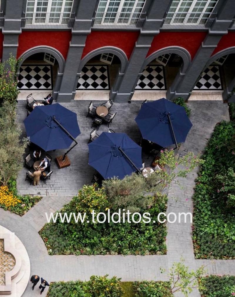 Sombrilla Huatulco 4m octagonal