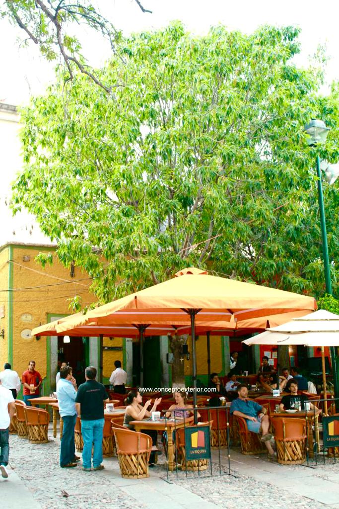 Sombrilla Olmec 2.7x2.7m