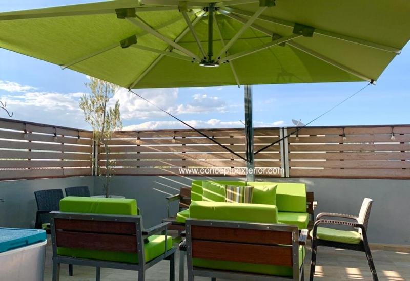 Sombrilla Tulum interior