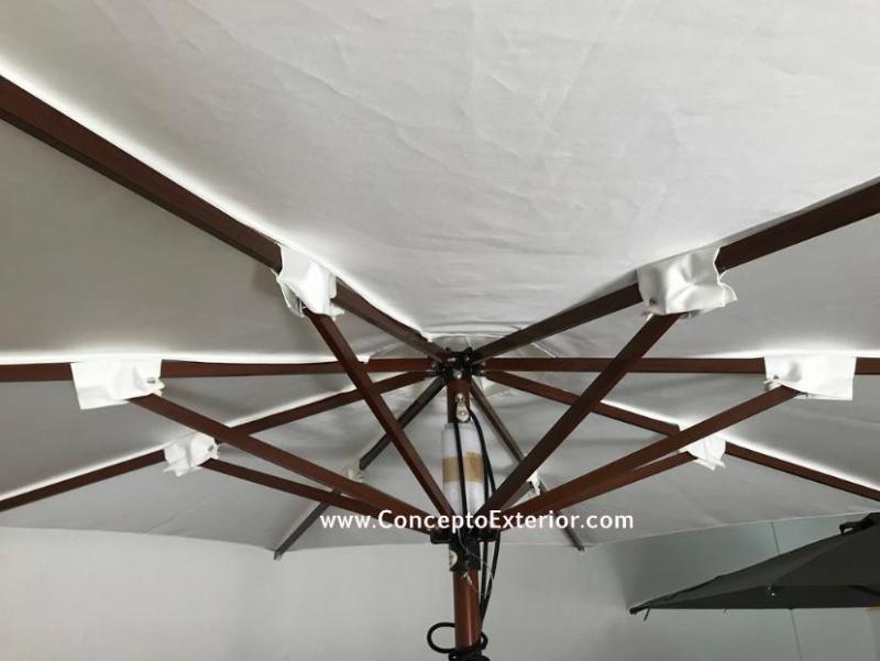 Interior sombrilla Olmec