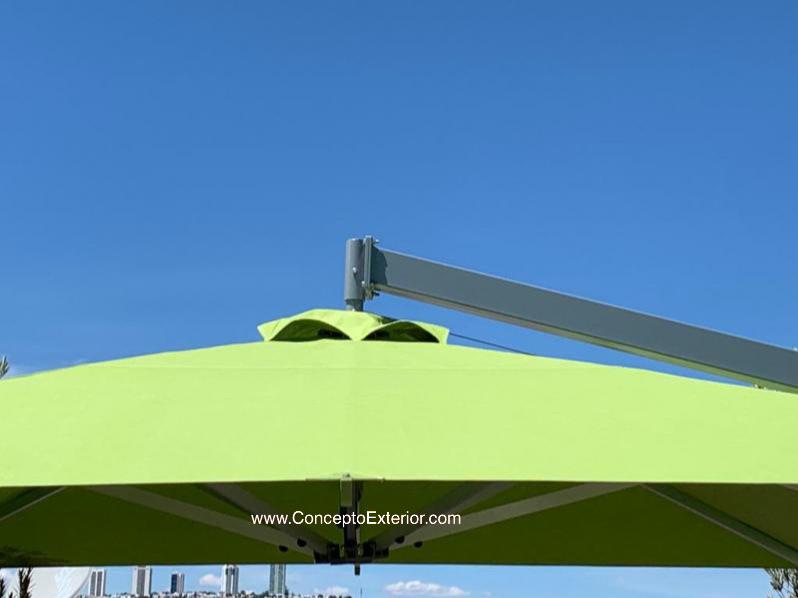 Sombrilla Ixtapa 3.5x3.5m Concepto Exterior