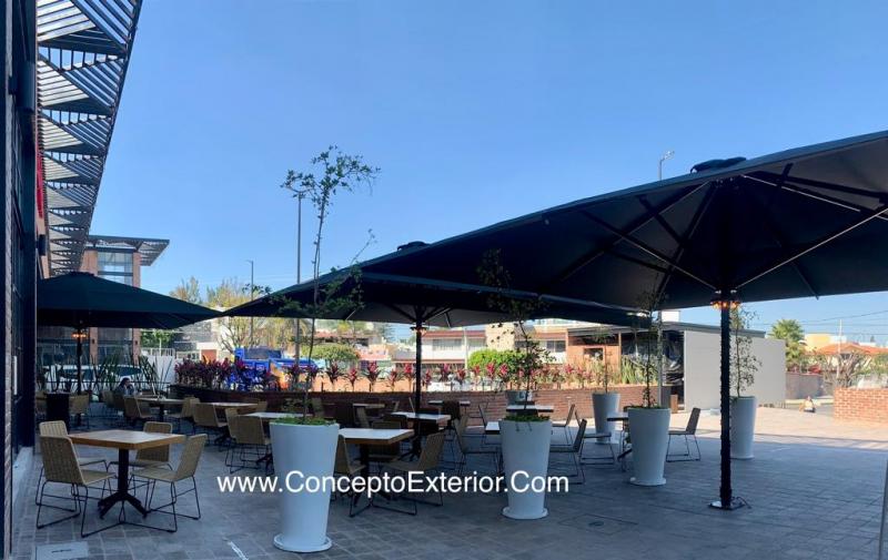 Sombrilla Aztec 6x6m Concepto Exterior