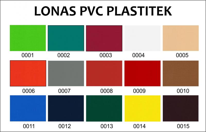 Carta Colores Plastitek PVC