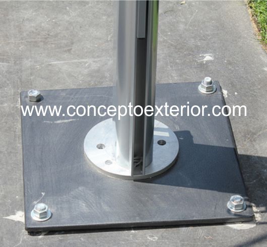 Base de anclaje fijo