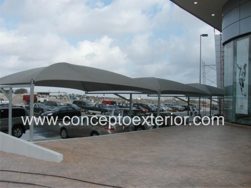 Toldo Mallasombra para cochera