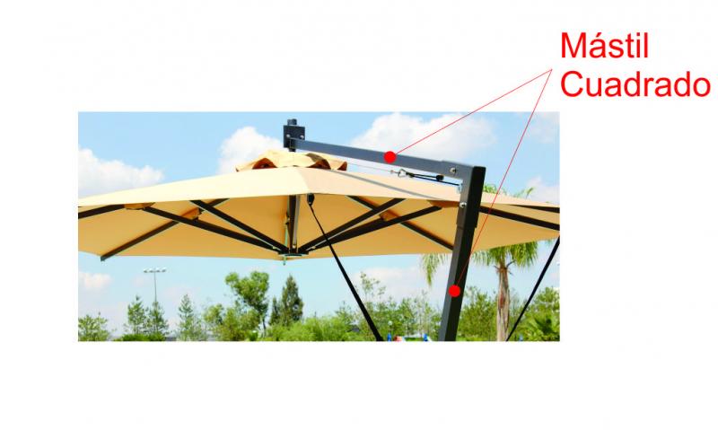 Armazon sombrilla Huatulco