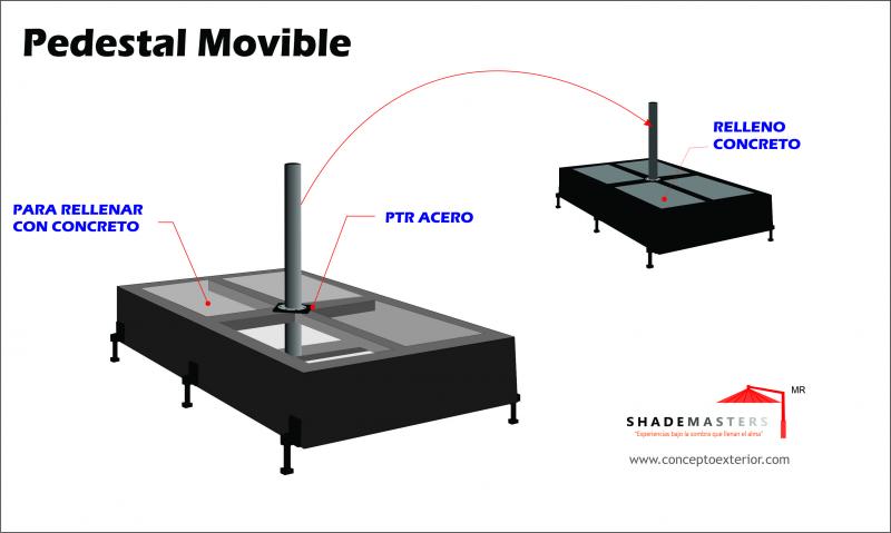 Pedestal Movible