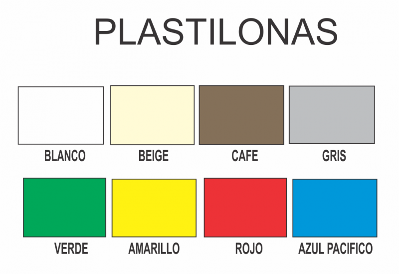 Colores plastilonas