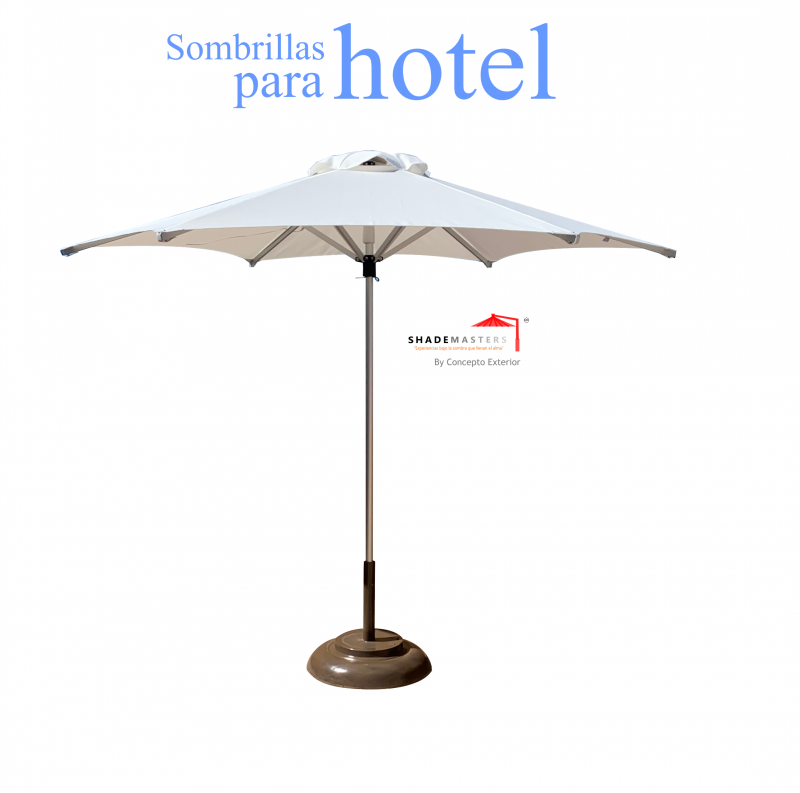 Sombrilla para hotel o restaurante