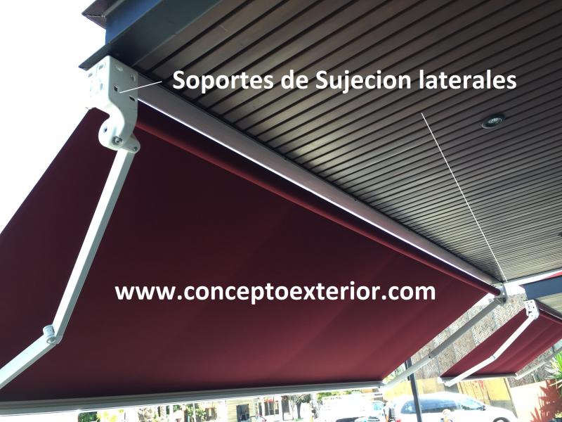 Imagen soportes laterales de sujecion